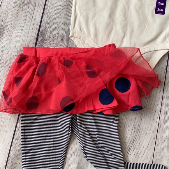 🐞 NWT Carter’s 24 Month Girls Outfit Sets CUTE 🐞 - Picture 8 of 13